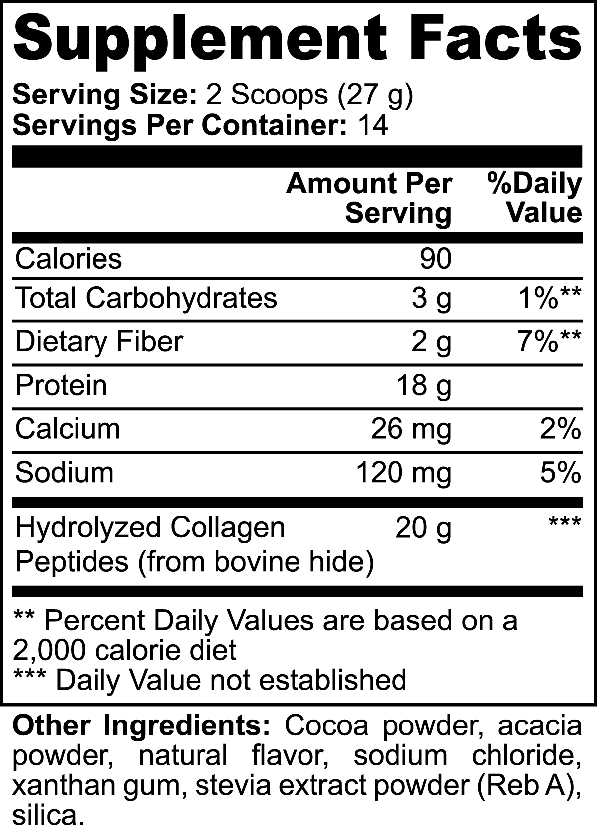Collagen Hot Chocolate